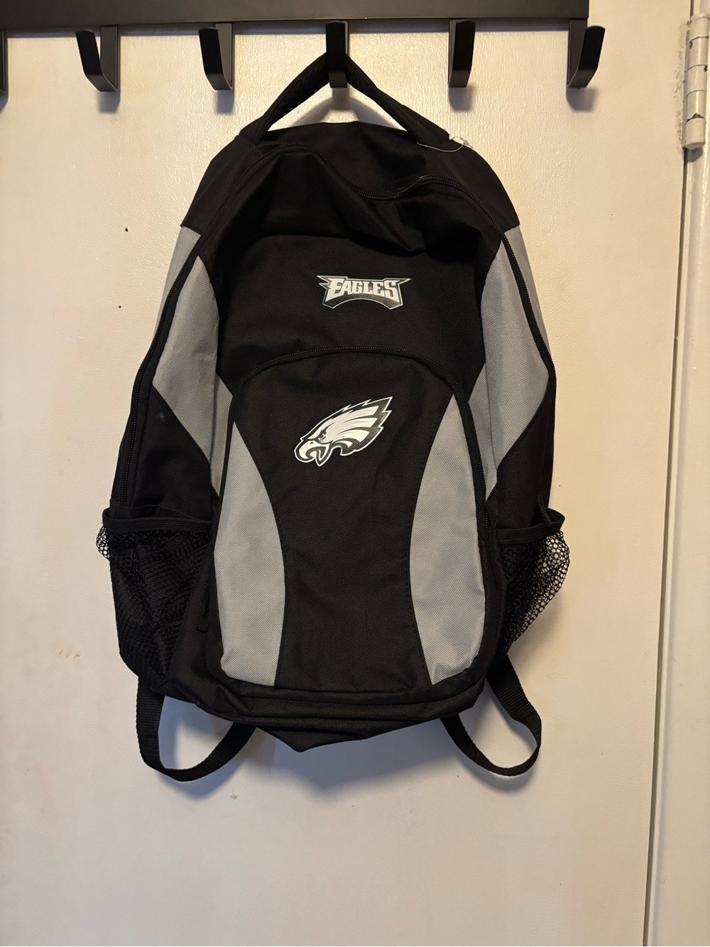 Philadelphia Eagles Black & Gray Team Backpack